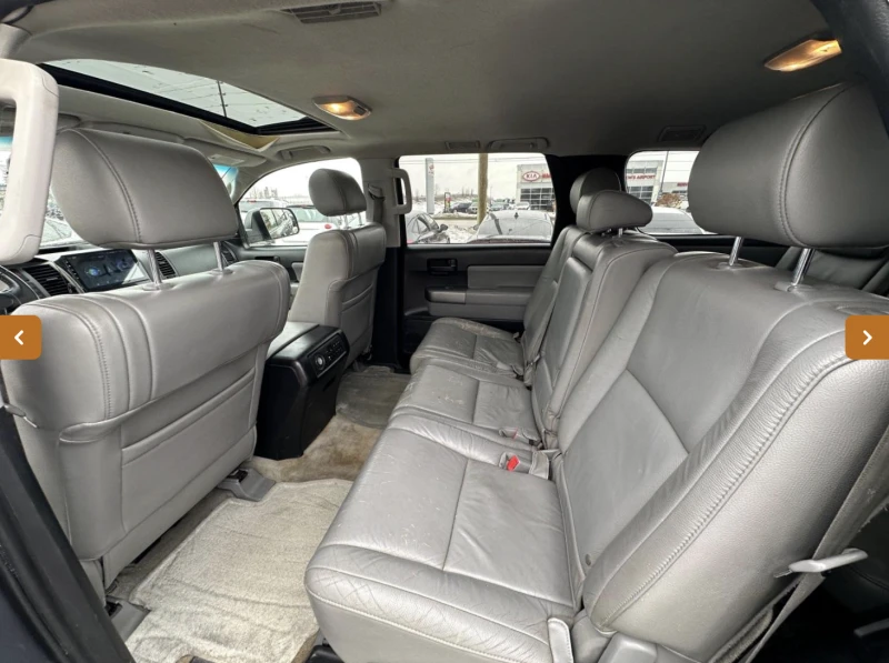 Toyota Sequoia 5.7* V8* ПОДГРЕВ* КАМЕРА* КЕЙЛЕС* , снимка 16 - Автомобили и джипове - 52972452