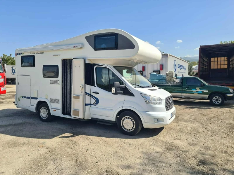 Кемпер Chausson C 514 FLASH FORD M15, снимка 2 - Каравани и кемпери - 52642318
