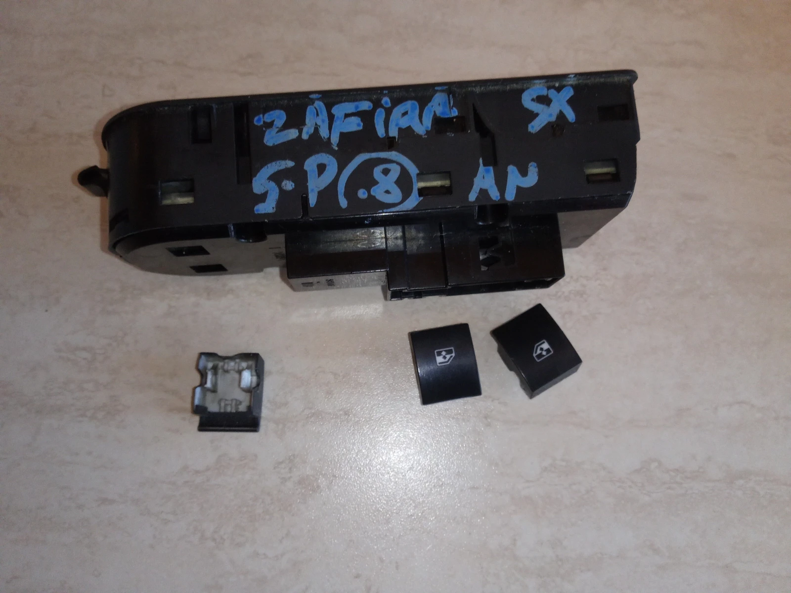 модул за ел. стъкла Opel Astra H / Zafira B  132 28 699 18 пина, снимка 6 - Части - 55840324
