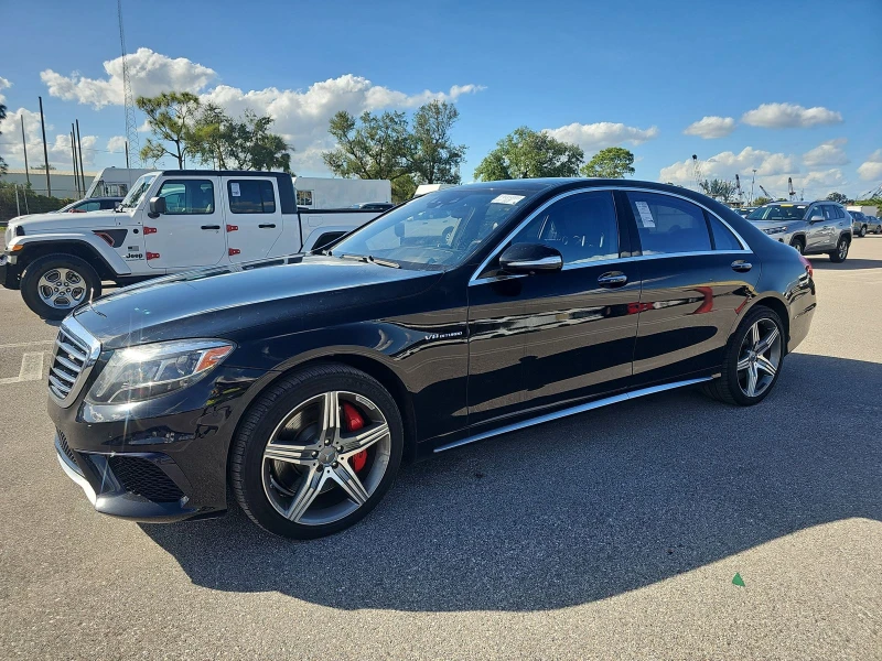 Mercedes-Benz S 63 AMG Distronic* Designo* Burmester* Night Vision* , снимка 3 - Автомобили и джипове - 47952703