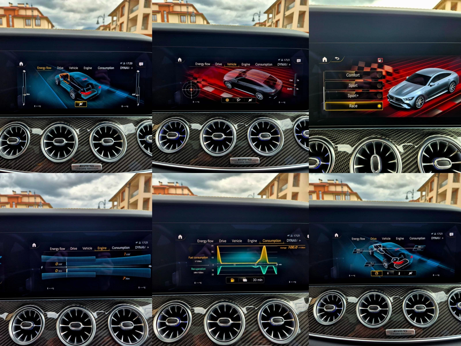 Mercedes-Benz AMG GT 63S* E-PERFORMANCE* EDITION* CARBON* CERAMIC, снимка 16 - Автомобили и джипове - 54384182