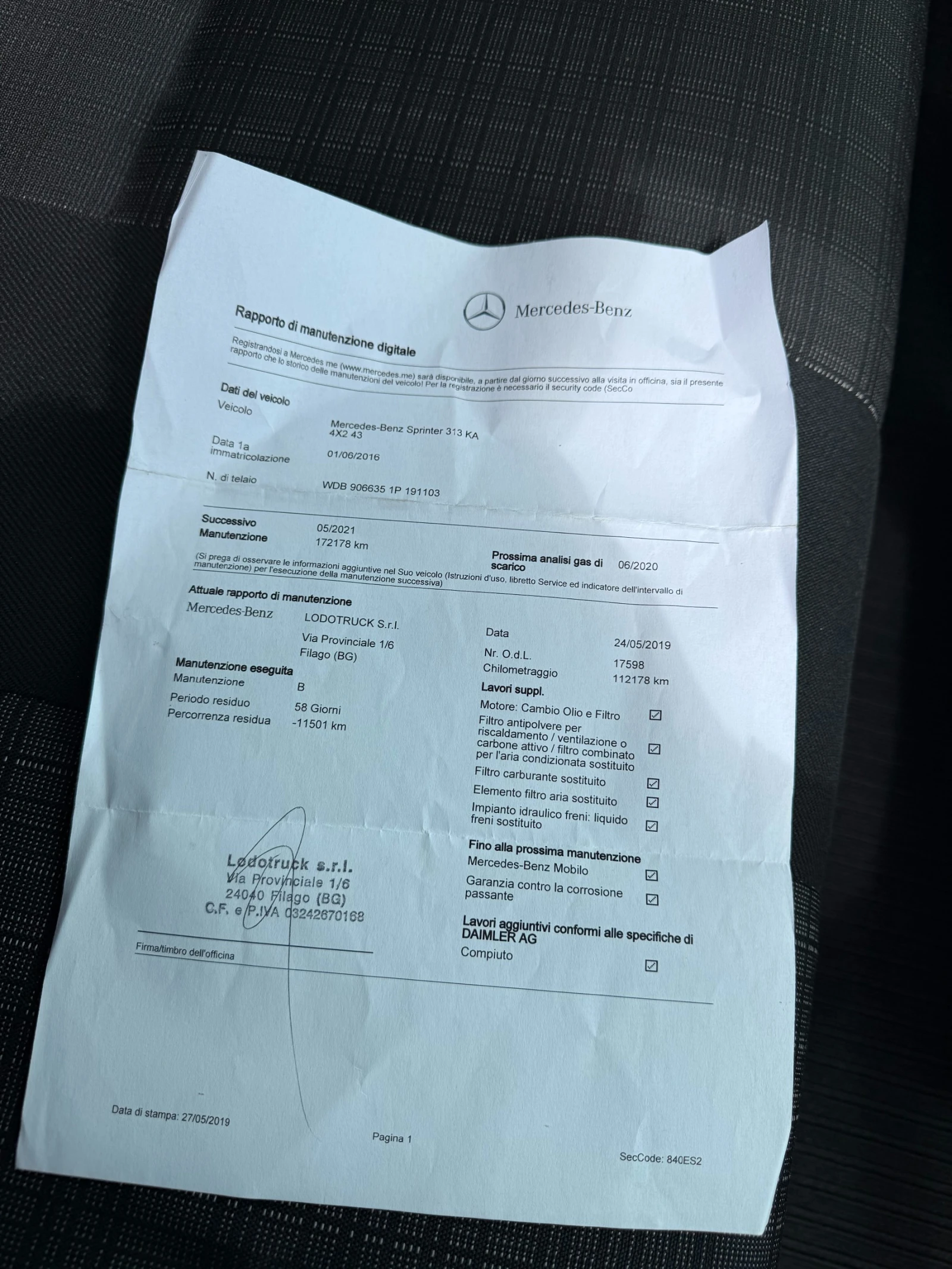 Mercedes-Benz Sprinter 313 CDI Maxi Климатроник  - изображение 10