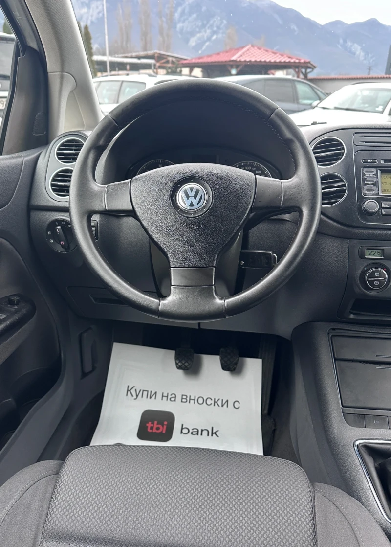 VW Golf Plus 2.0TDI -  КЛИМАТРОНИК, снимка 13 - Автомобили и джипове - 48588294