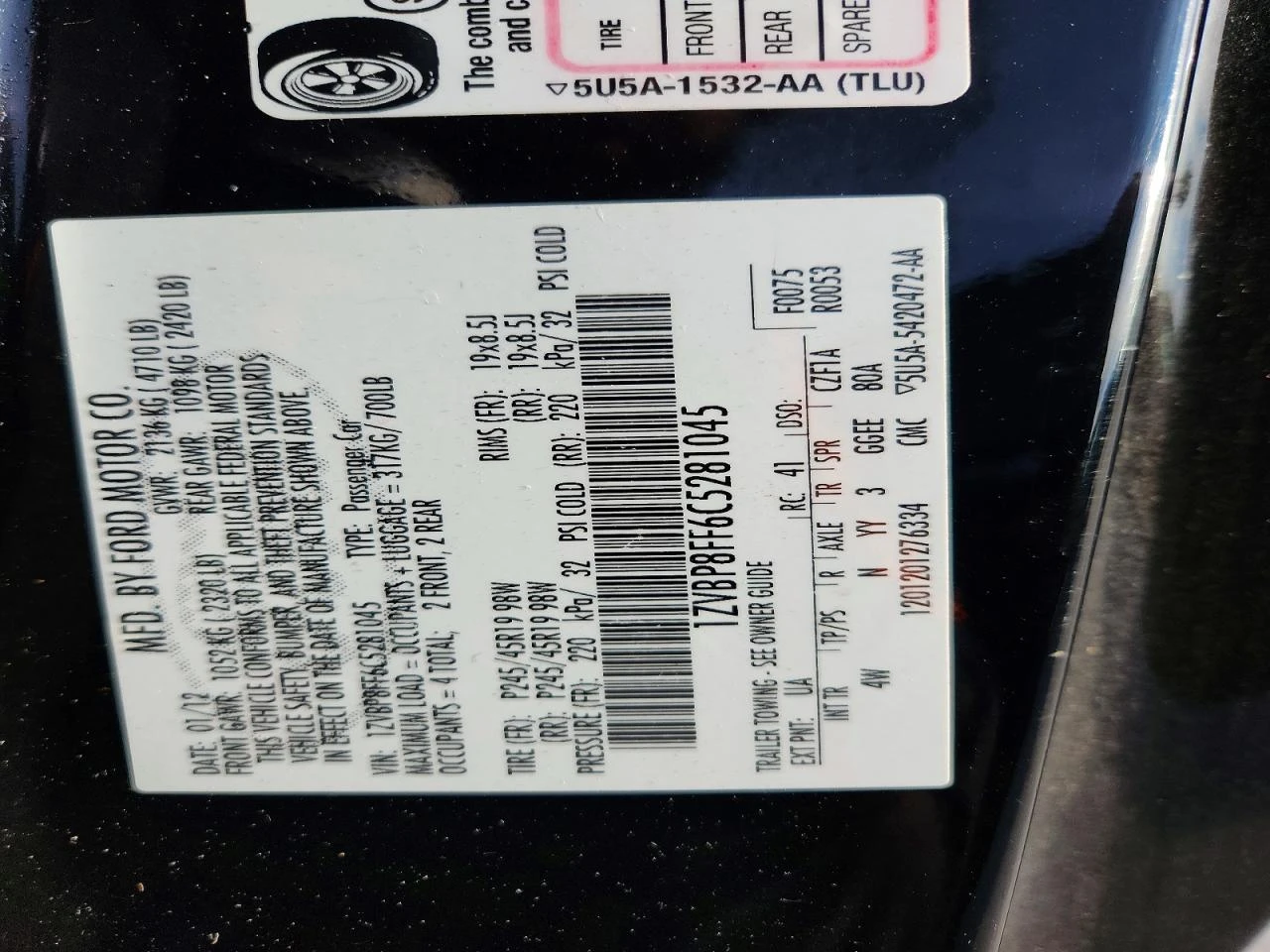 Ford Mustang 5l Gt, снимка 12 - Автомобили и джипове - 53756022