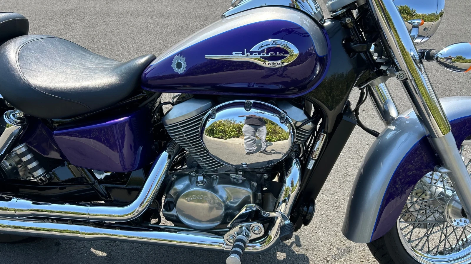 Honda Shadow American edition, снимка 5 - Мотоциклети и мототехника - 56046049