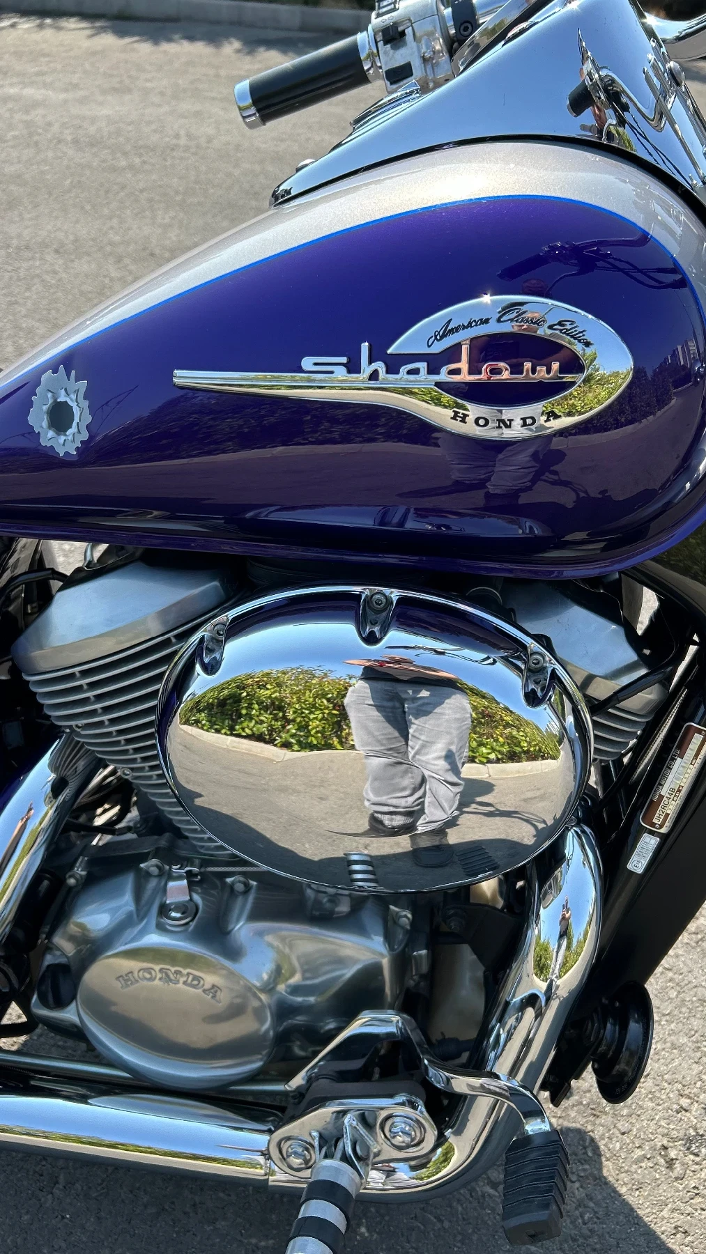Honda Shadow American edition, снимка 7 - Мотоциклети и мототехника - 56046049