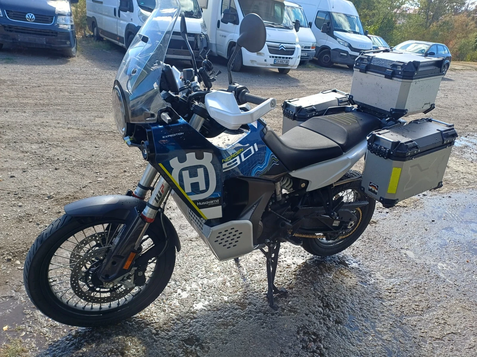 Husqvarna Norden 901 експедишън, снимка 8 - Мотоциклети и мототехника - 56619072