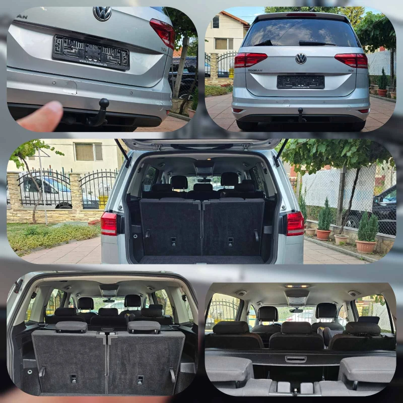 VW Touran Comfortline 1, 6TDI 7 МЕСТЕН, снимка 9 - Автомобили и джипове - 51417779