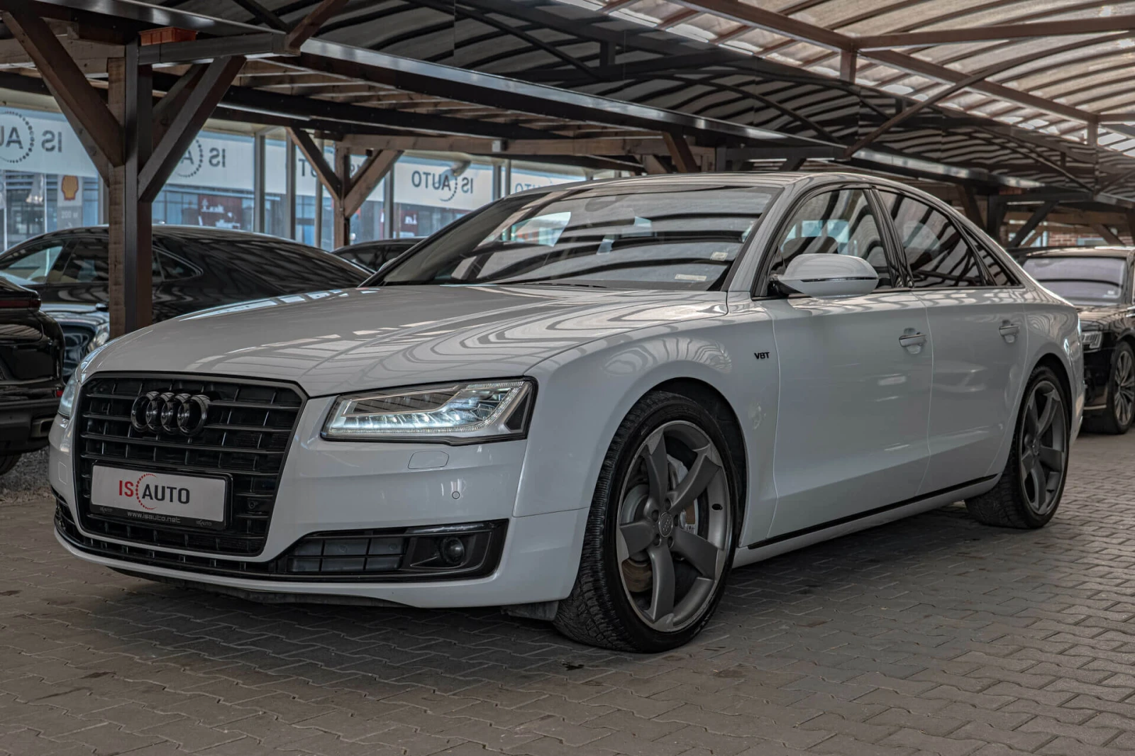 Audi A8 4.2TDI/Алкантар/Шибедах/Обдухване/Bose/Камера - изображение 3