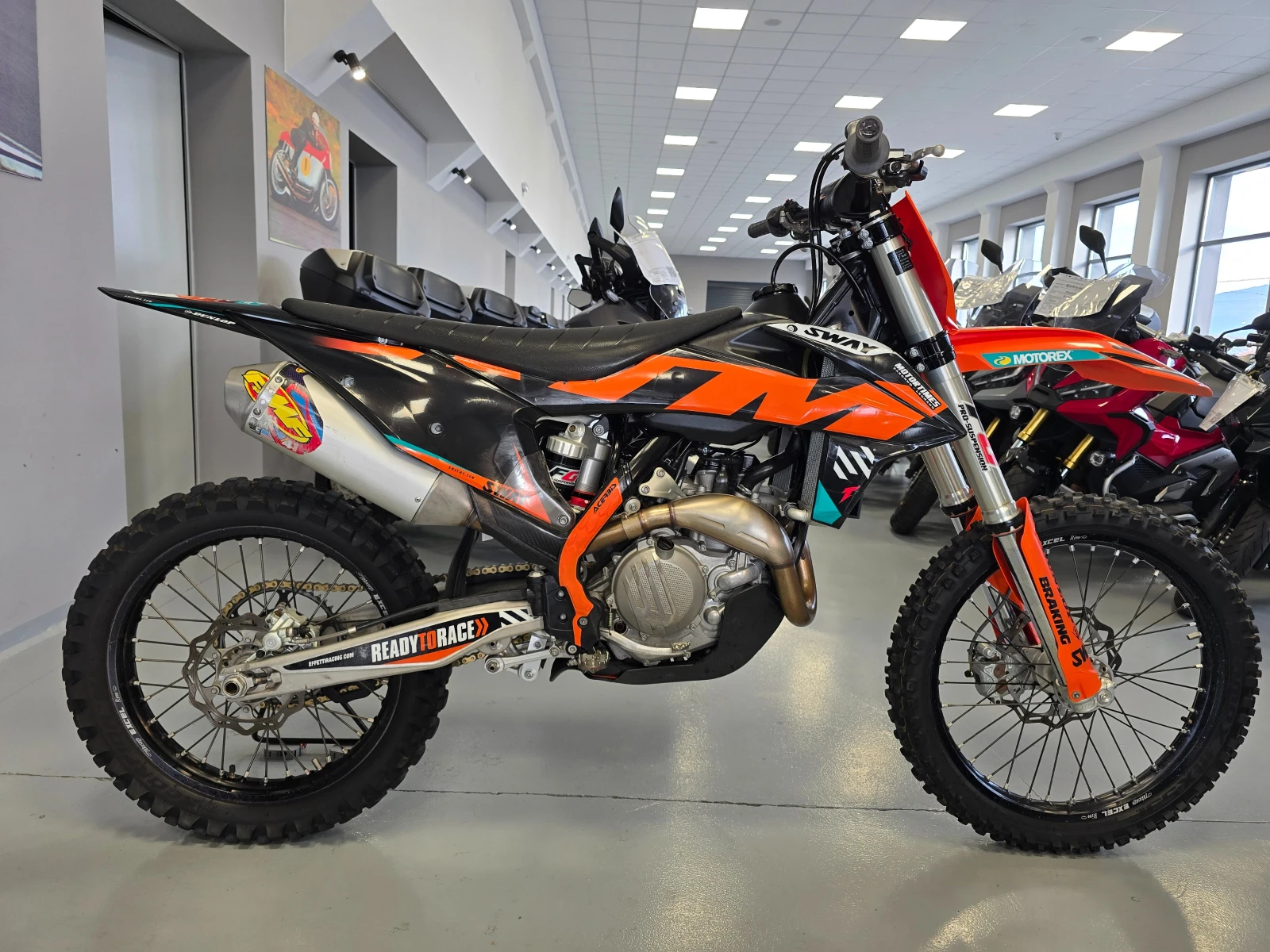 Ktm SX-F 450ie, Стартер, 2 режима, Тракшън, Лънч! - изображение 3