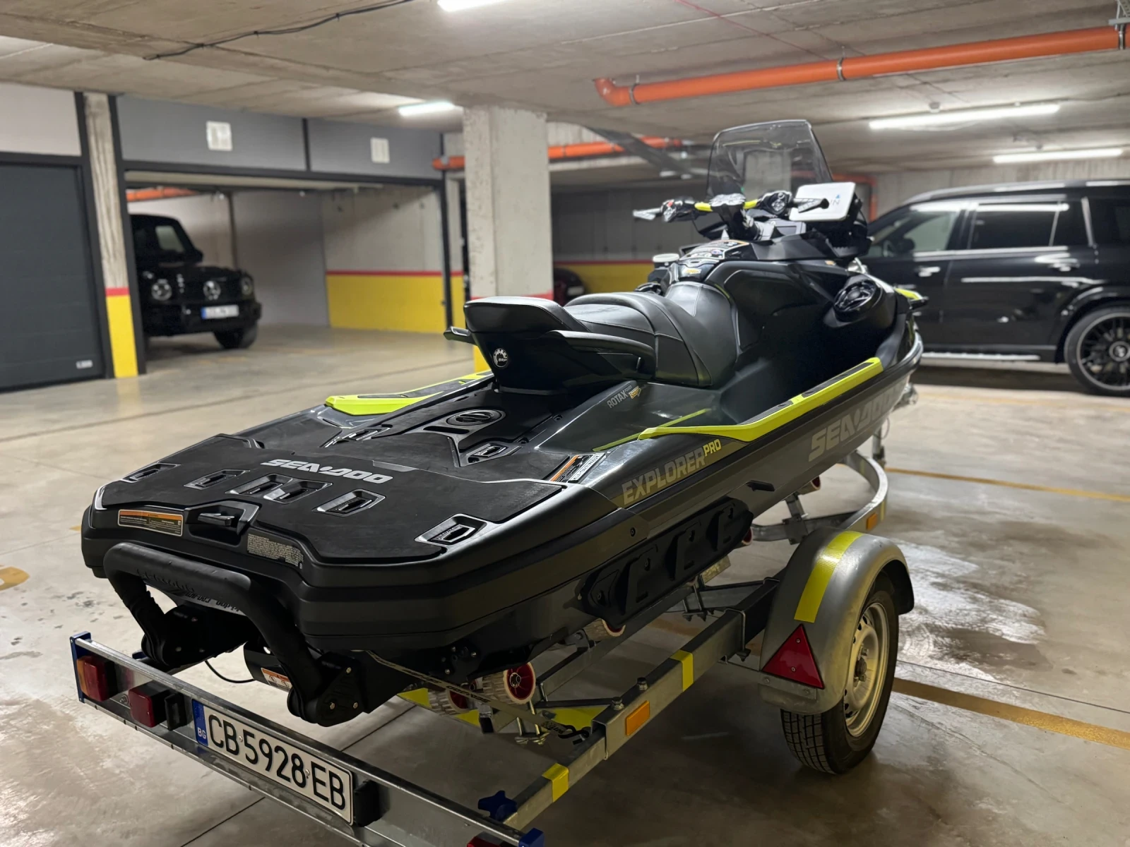 Джет Bombardier Sea Doo EXPLORER PRO 170* GARMIN* BRP AUDIO SYSTEM* FULL*  - изображение 5