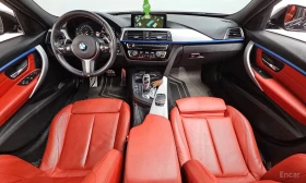 BMW 330 M-PACK* HEADUP* ЧЕРВЕН САЛОН* ПОДГРЕВ* ШИБЕДАХ* , снимка 8