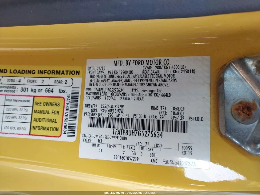 Ford Mustang 2.3l Ecoboost Premium - изображение 9