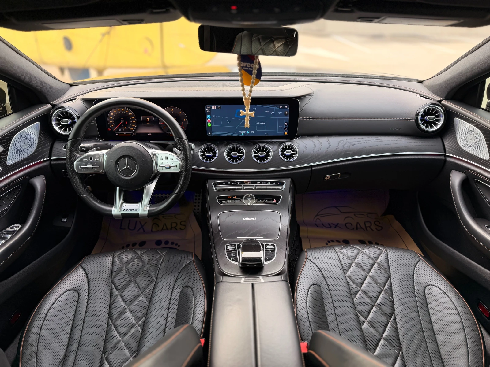 Mercedes-Benz CLS 400 -Edition1-AMG-Keyless-Distronic-Burmester-4matic-, снимка 7 - Автомобили и джипове - 53918994