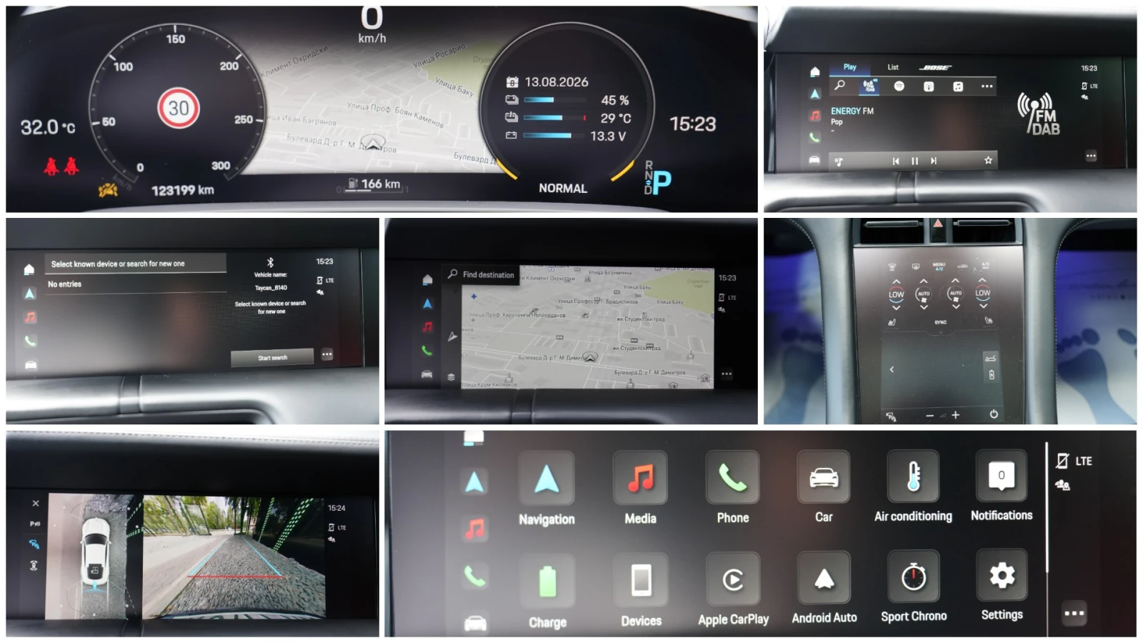 Porsche Taycan 4S Performance 79.2 kW Sport Chrono Package | Mobile.bg � ����������� 13