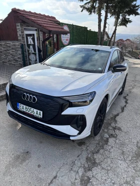 Audi Q4 e-tron 50 Quattro S-LINE BLACK EDITION | Mobile.bg    1