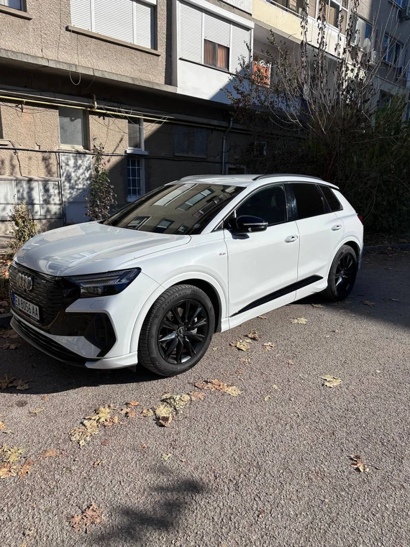 Audi Q4 e-tron 50 Quattro S-LINE BLACK EDITION, снимка 1 - Автомобили и джипове - 48479551