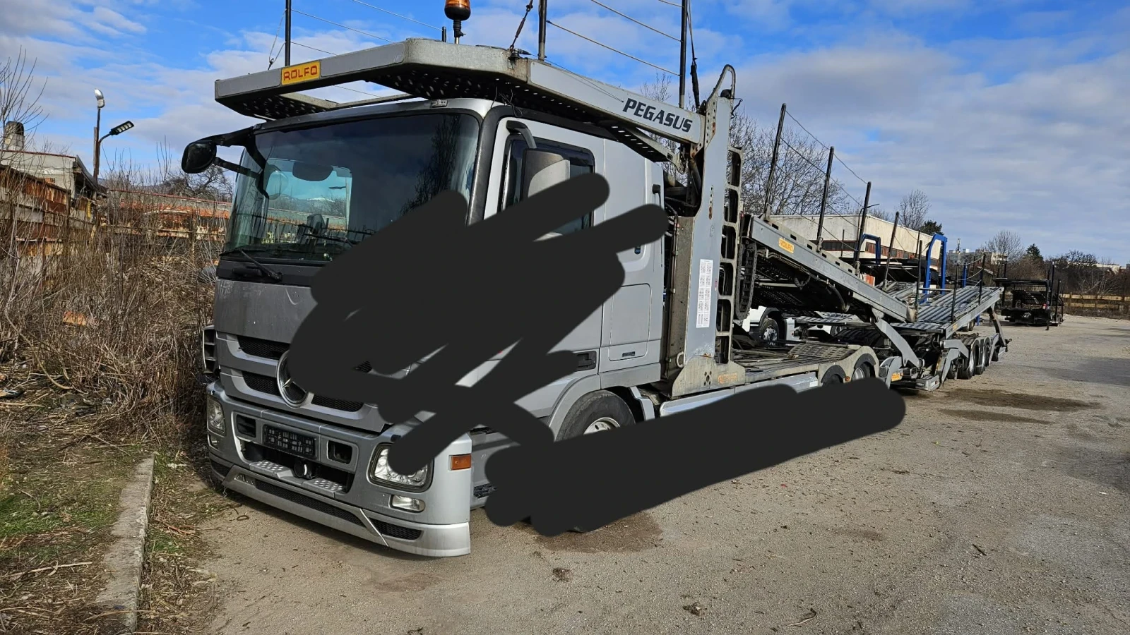 Mercedes-Benz Actros Ролфо Пегасус , снимка 1