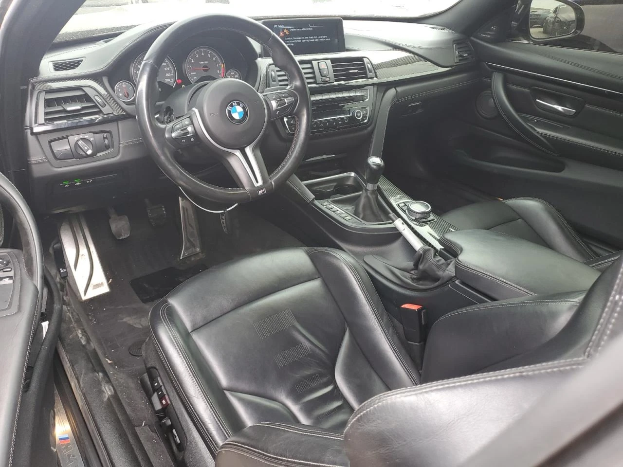 BMW M4 РЪЧКА* RECARO* HARMAN* HEADUP* 360KAM* ПОДГРЕВИ*  - изображение 8