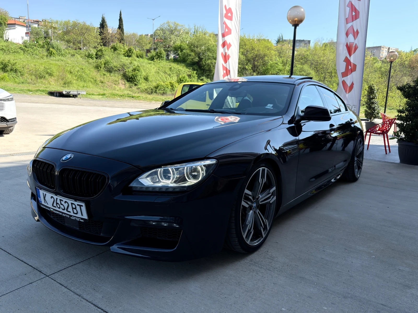 BMW 640 M-Pack/Head up/PANO/Keyless/LINE-Assist FULL, снимка 9 - Автомобили и джипове - 54428526