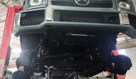 Mercedes-Benz G 500 AMG V8 BITURBO ОПТИКА * ПОДГРЕВИ * НАВИ * , снимка 7