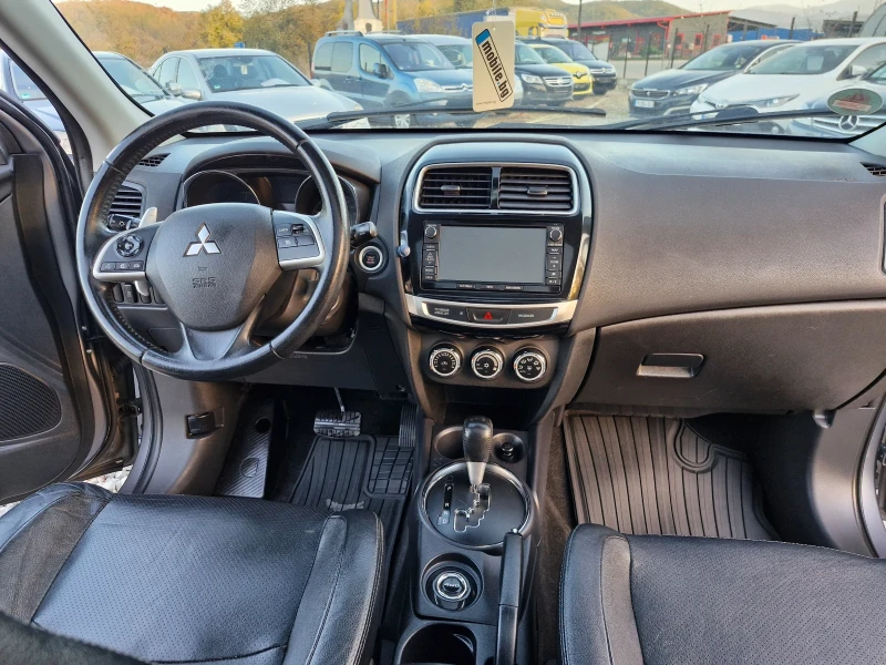 Mitsubishi ASX 2, 2* 150* 4WD* NAVI* XENON* PANO* КОЖА* FACE* AUT, снимка 13 - Автомобили и джипове - 47751658