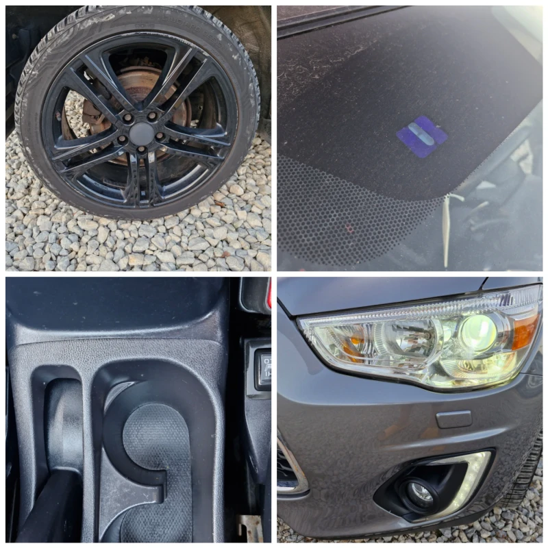 Mitsubishi ASX 2, 2* 150* 4WD* NAVI* XENON* PANO* КОЖА* FACE* AUT, снимка 17 - Автомобили и джипове - 47751658