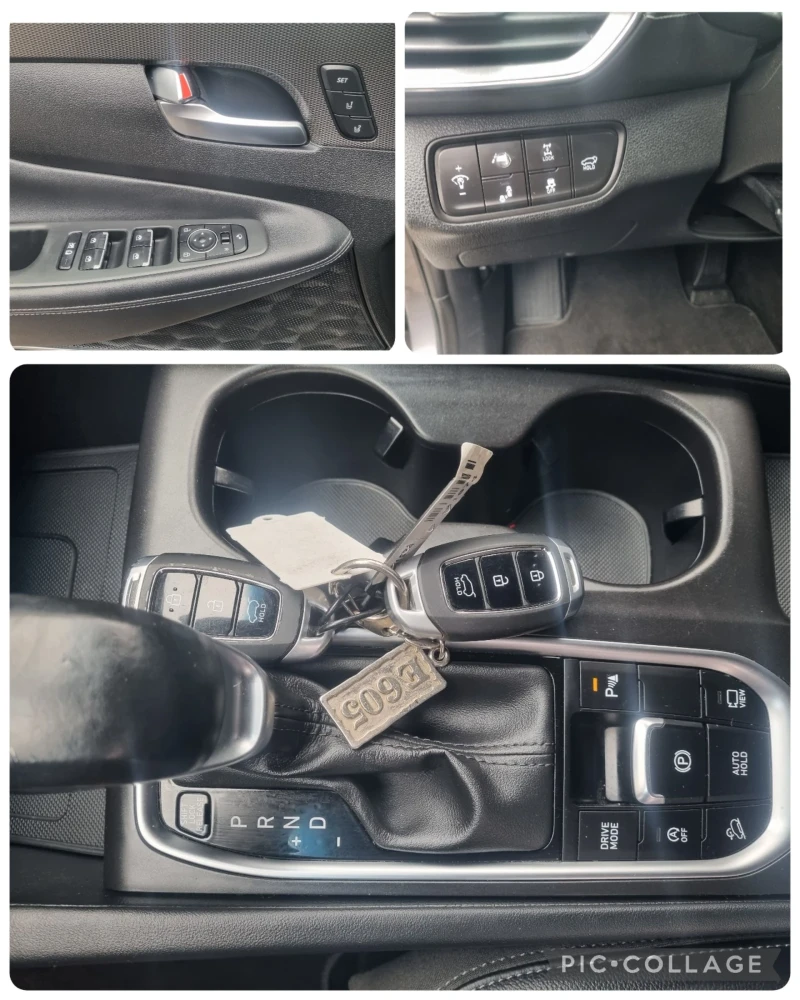 Hyundai Santa fe 2.2  Premium* 4WD* . 7места * ПАНОРАМА* 360камера*, снимка 11 - Автомобили и джипове - 52752366