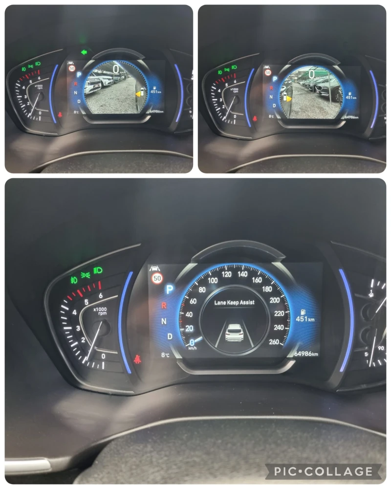 Hyundai Santa fe 2.2  Premium* 4WD* . 7места * ПАНОРАМА* 360камера*, снимка 8 - Автомобили и джипове - 52752366