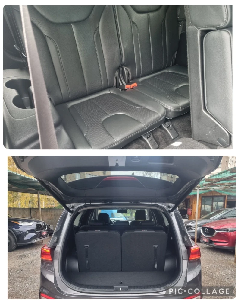 Hyundai Santa fe 2.2  Premium* 4WD* . 7места * ПАНОРАМА* 360камера*, снимка 15 - Автомобили и джипове - 52752366