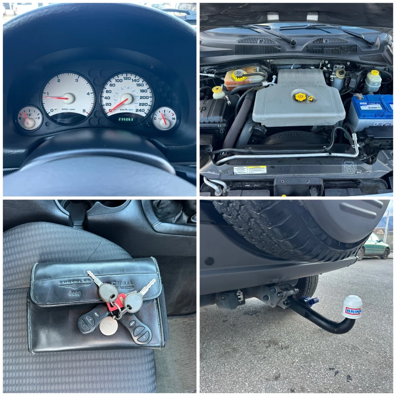 Jeep Cherokee 2.5CRD 4x4 Италия Sport, снимка 16 - Автомобили и джипове - 52755055