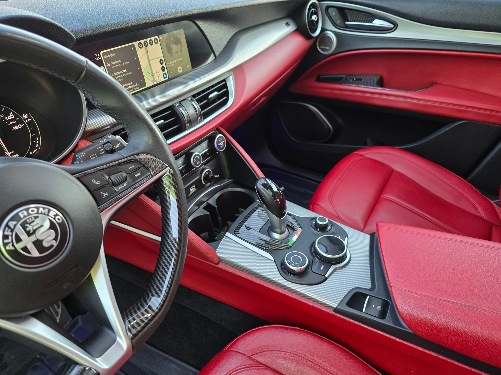 Alfa Romeo Stelvio Ti Vulcano Black - изображение 6