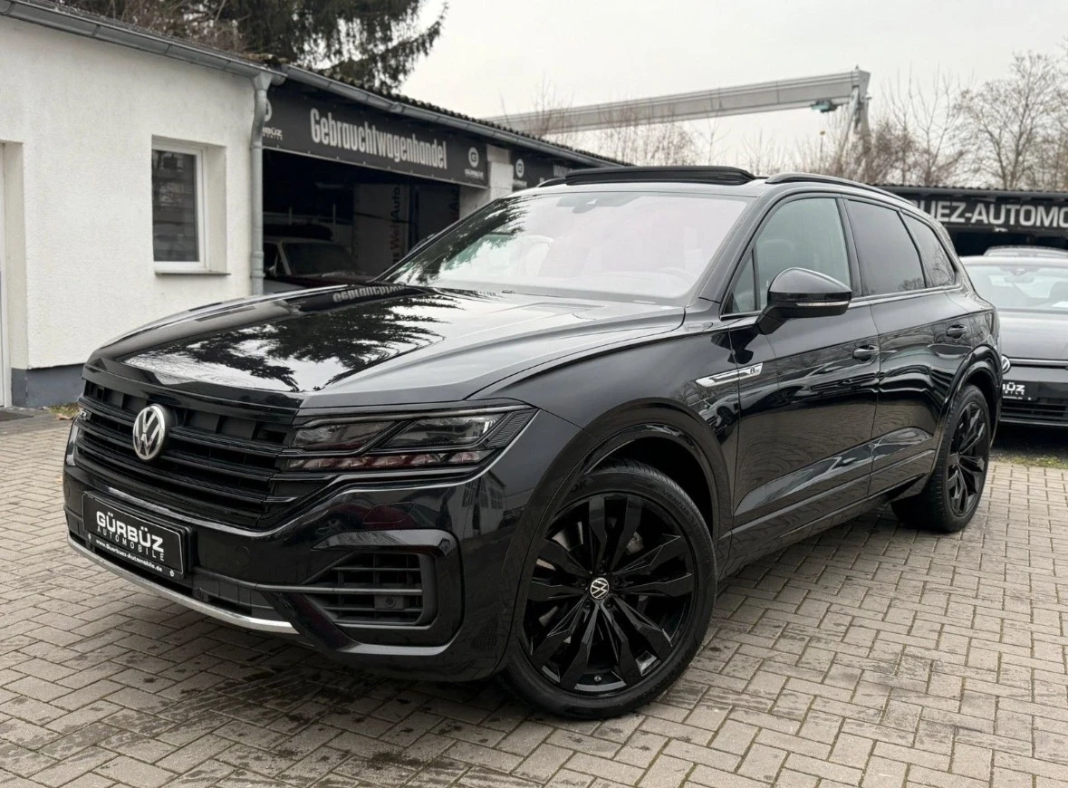 VW Touareg 3.0 TFSI 340 R-line Full Black, снимка 3 - Автомобили и джипове - 53780952