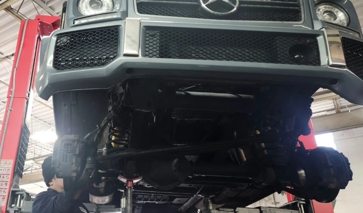 Mercedes-Benz G 500 AMG V8 BITURBO ОПТИКА * ПОДГРЕВИ * НАВИ * , снимка 7 - Автомобили и джипове - 54094736