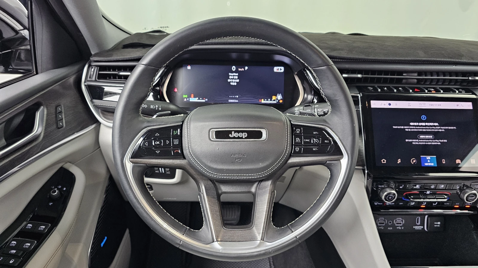 Jeep Grand cherokee L / OVERLAND / 3.6 / DISTRONIC / ОБДУХ / 360КАМЕРА, снимка 13 - Автомобили и джипове - 55526089