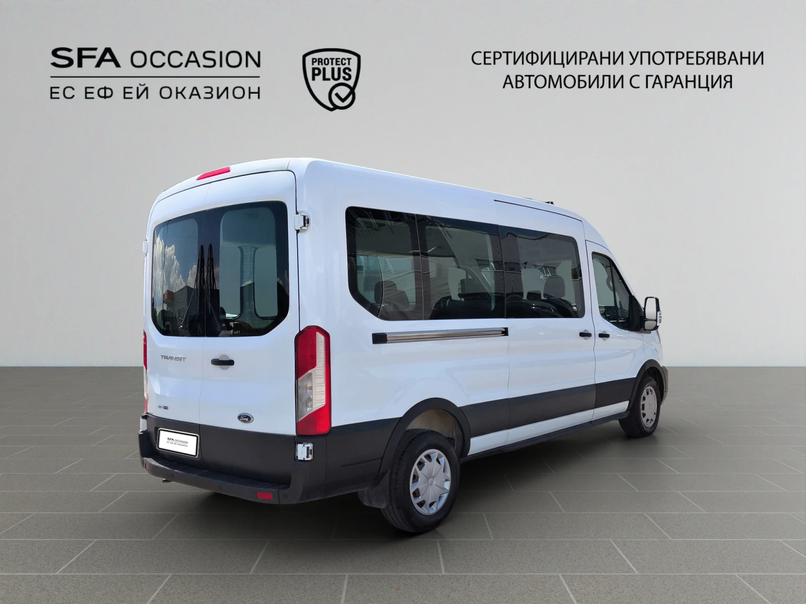 Ford Transit Kombi 8+ 1 места 2.0 Hybrid 130hp E6D//2206R21, снимка 5 - Бусове и автобуси - 55473279