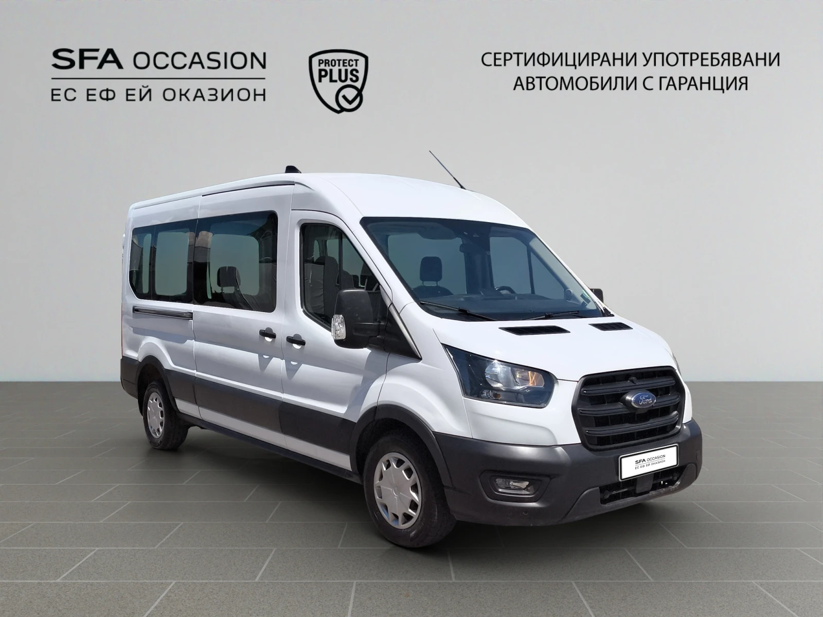 Ford Transit Kombi 8+ 1 места 2.0 Hybrid 130hp E6D//2206R21, снимка 3 - Бусове и автобуси - 55473279