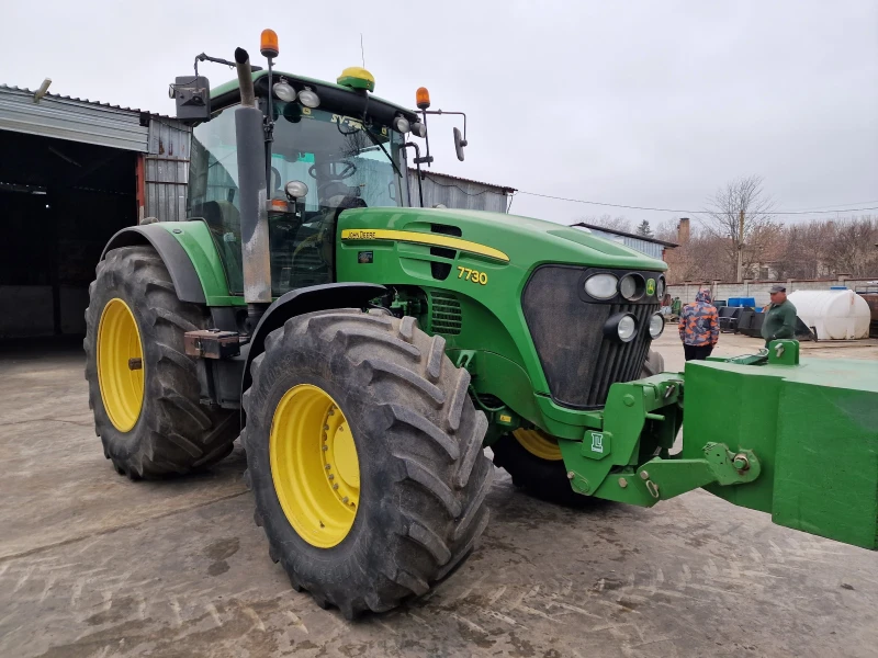 Трактор John Deere 7730, снимка 1 - Селскостопанска техника - 48176799