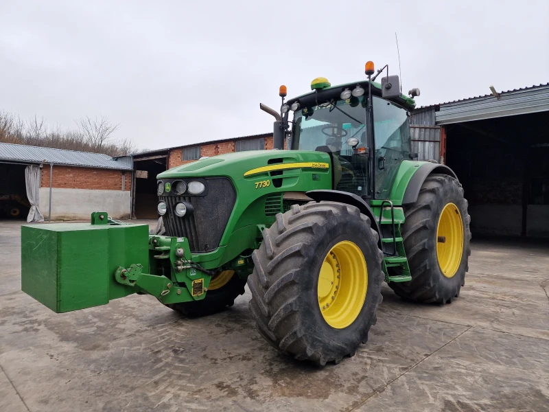 Трактор John Deere 7730, снимка 2 - Селскостопанска техника - 48176799