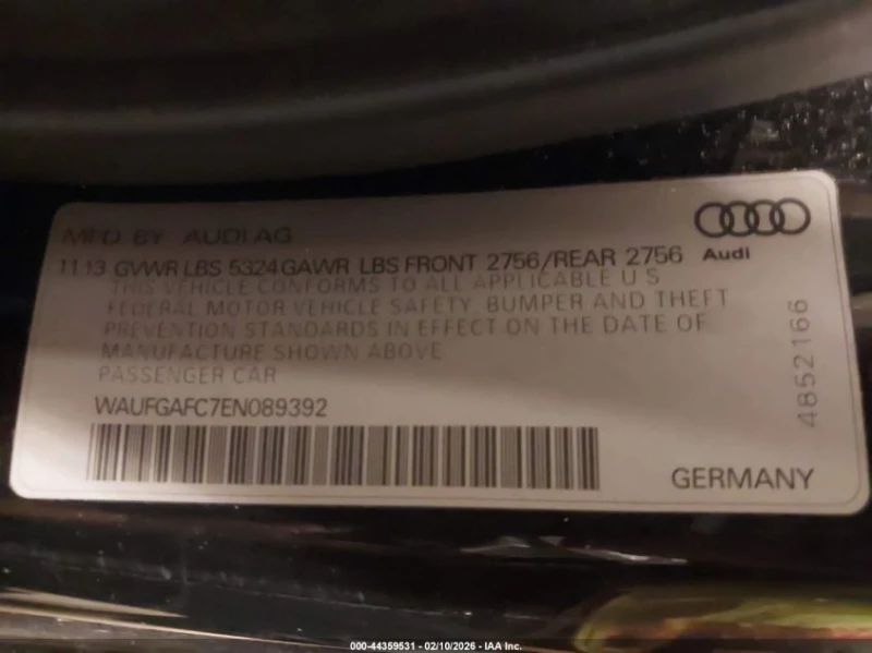 Audi A6 3.0L V-6 DI, DOHC, VVT, SUPERCHARGER, 310HP All, снимка 14 - Автомобили и джипове - 53562210