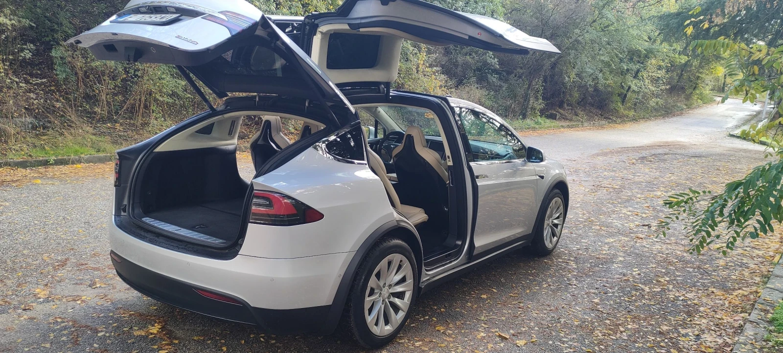 Tesla Model X P100, снимка 5 - Автомобили и джипове - 54134690