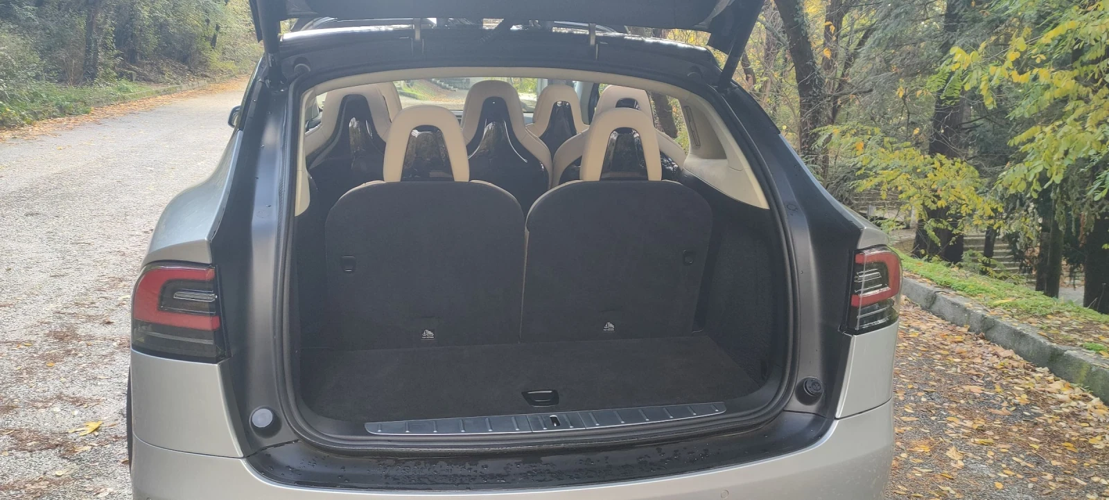 Tesla Model X P100, снимка 6 - Автомобили и джипове - 54134690