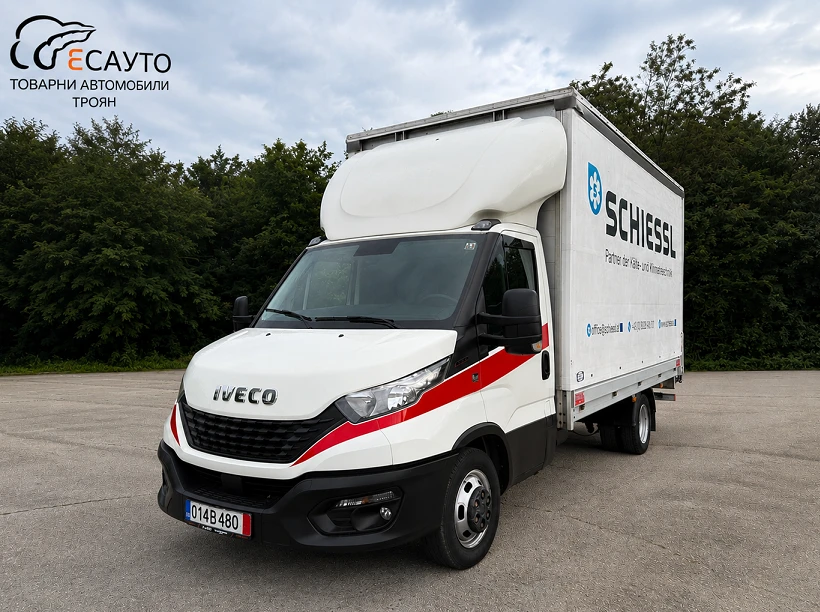 Iveco 35c18 3.0L* ЩОРИ+ БОРД* 4.50м* КЛИМА* Дв ПАКЕТ РЕСОРИ* N, снимка 1 - Бусове и автобуси - 53937429