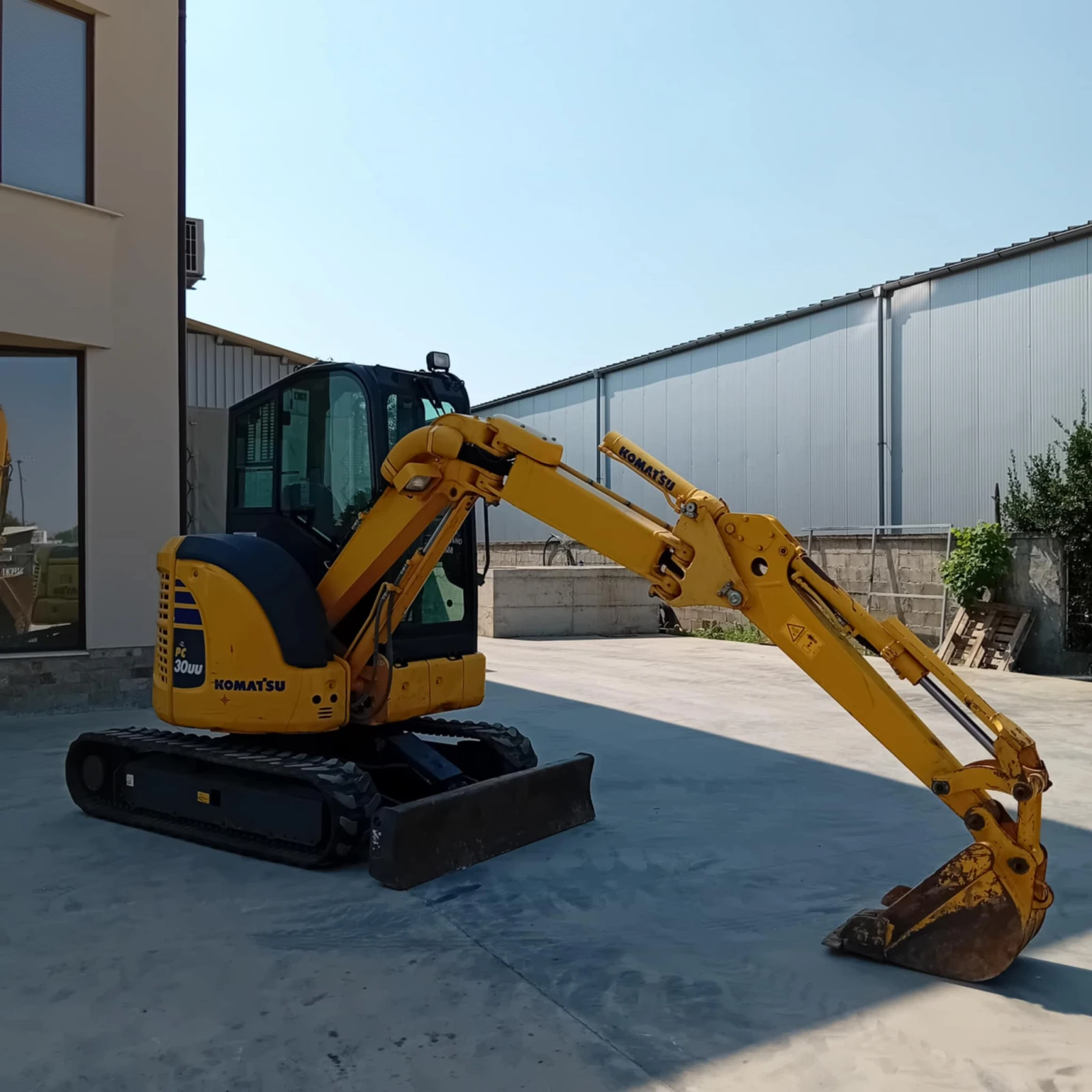 Багер Komatsu PC30UU-6 * НАЛИЧЕН * ТОП СЪСТОЯНИЕ * КЛИМАТИК *  - изображение 7