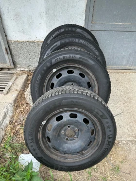 Гуми с джанти Michelin 195/65R15, снимка 1 - Гуми и джанти - 47310163