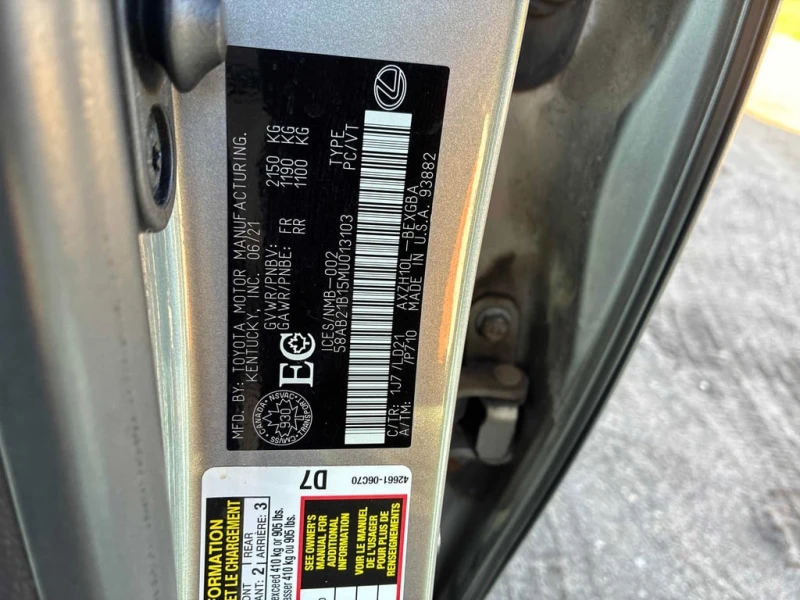 Lexus ES * 300h * CARFAX * БЕЗ ПЪРВОНАЧАЛНА ВНОСКА, снимка 10 - Автомобили и джипове - 52816033