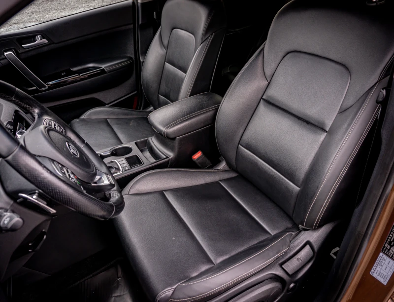 Kia Sportage 2.0CRDI-ПЕРФЕКТНА-6М.ГАР.РЕАЛНИ КМ., снимка 15 - Автомобили и джипове - 52322698