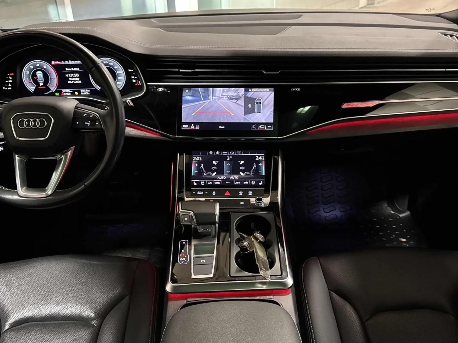 Audi Q8 * CARFAX * БЕЗ ПЪРВОНАЧАЛНА ВНОСКА - изображение 7