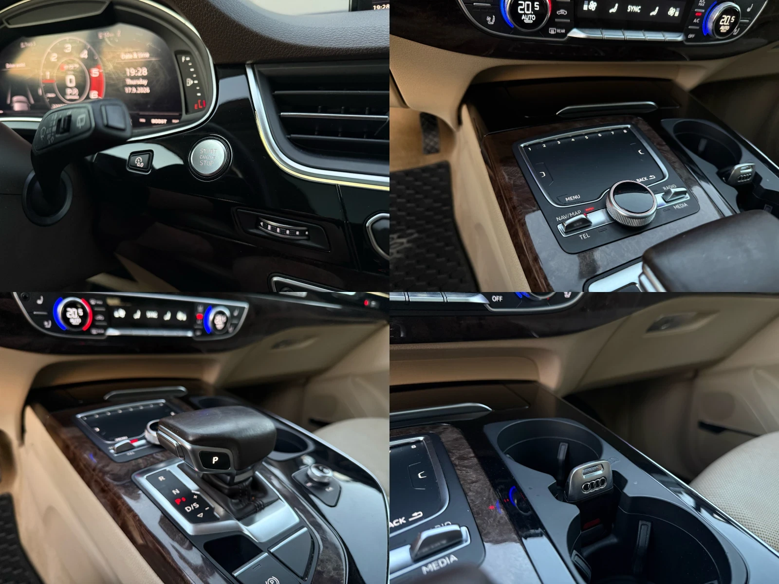 Audi Q7 360/BOSE/PANO/3.0 TFSI, снимка 11 - Автомобили и джипове - 56133877