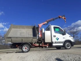 Iveco 35c18  ДО 3, 5т. САМОСВАЛ С КРАН 1.5.Т. 3000 КУБИКА, снимка 6